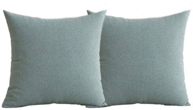 가려거든 북유럽 솜포함 소파쿠션 2개입, 블루