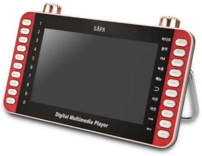 사파 동영상재생기 강의재생 PMP-50 음악듣기 FM라디오 학습용