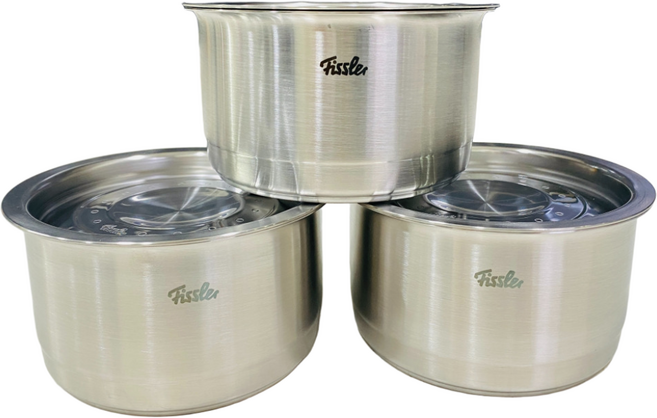 휘슬러 에센 메탈 킵스 3종세트 올스텐 찬통 밀폐용기, 1개