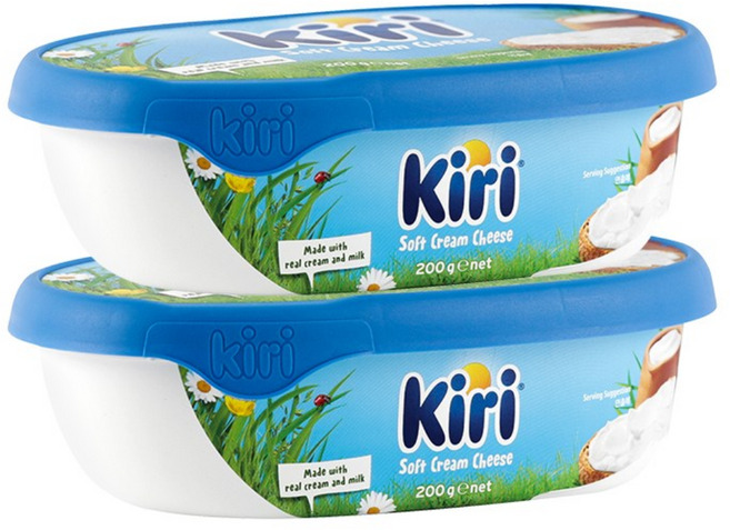 끼리 크림치즈 스프레드 200g 플레인 2개