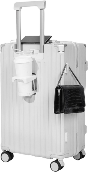 NewBoy 캐리어 20인치 22인치 24인치 기내용 대형 하드 여행용 감성 하드 캐리어 수납 주머니 대용량 패션