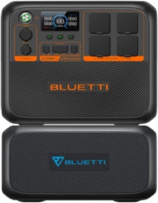 BLUETTI블루에티 AC200PL 올인원 인산철 파워뱅크+B230 확장용 배터리 220V 캠핑 차박밧데리, 이지지색상, 선택5-AC200PL+B230