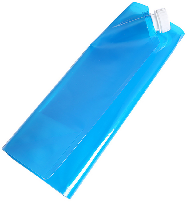 파파가든 접이식 물주머니 워터백 3L(29cm x 26cm), 2개, 블루