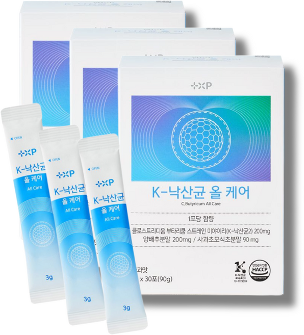 양배추 분말 애사비 낙산균 위와 장을 한번에 올케어, 3세트, 30정