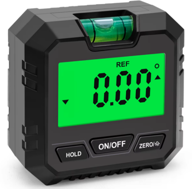 LCD 화면 디지털 수평각도계 수평계, 1개