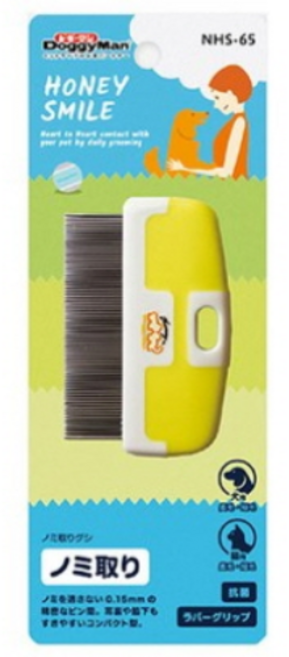 도기맨 HS 참빗 브러쉬/빗, 1개