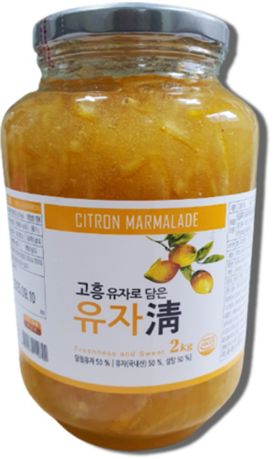 파낙스 고흥유자청, 2kg, 1개입, 1개