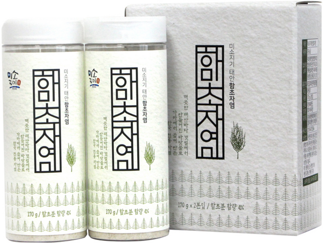 미소지기 태안 함초자염 2p, 170g, 1개