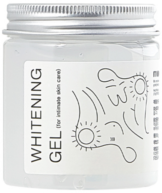 문헤일로 화이트닝 젤 크림, 1개, 80ml