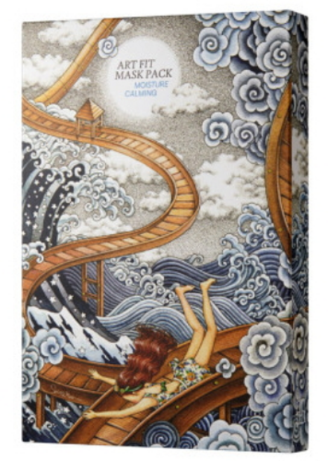 핏유어스킨 아트핏 모이스처카밍 마스크팩 수분 진정, 1개