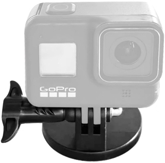비상 맥세이프에 붙이는 액션캠 고프로 자석 마그네틱 거치대 마운트, 1개