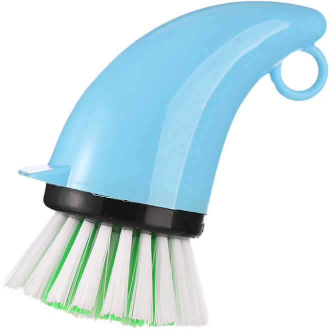 잡기편한 꼬깔 세척솔 야채솔 야채세척솔, 1개, 램덤발송