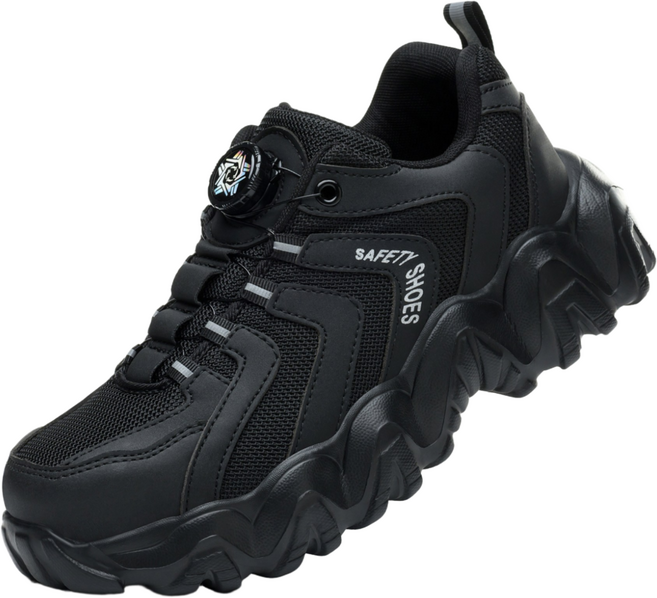 SIISEEN 안전화 남성 장시간 서 있어도 지치지 않고 통기성이 좋으며 바닥이 부드럽고 편안한 작업화S-8013