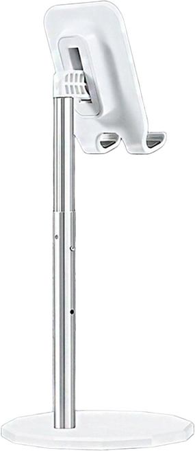 각도 높이 조절 3단 스탠드 거치대, 화이트, 1개