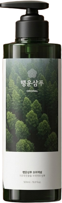 행운샴푸 두피 가려움 비듬 각질 뾰루지 약산성 케어 향기좋은 개운죽 샴푸, 1개, 500ml