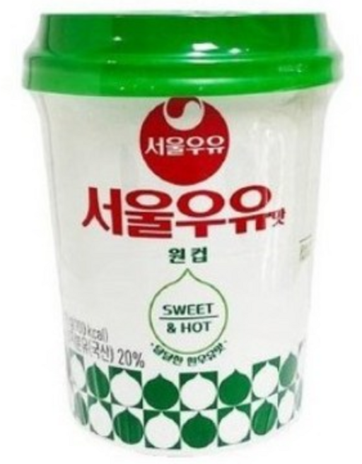 서울우유맛 원컵 추억의 달콤한 흰 우유맛, 25g, 12개