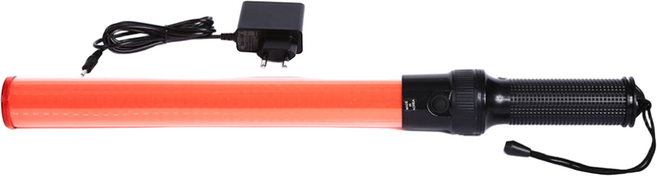 TG전자 국산 충전식 LED 경광봉 슬림형 신호봉 안전봉 주차봉 불봉 유도봉 경관봉 경광등 수신호 TG-E251C, 빨강, 1개