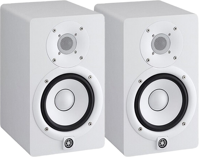 야마하 HS5 스튜디오 모니터 스피커 5인치 북쉘프 스피커, HS5 화이트(2통,1조)