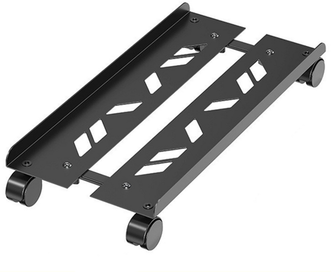 스틸데스크탑받침대 철제컴퓨터받침대 본체 PC 받침대, 1개