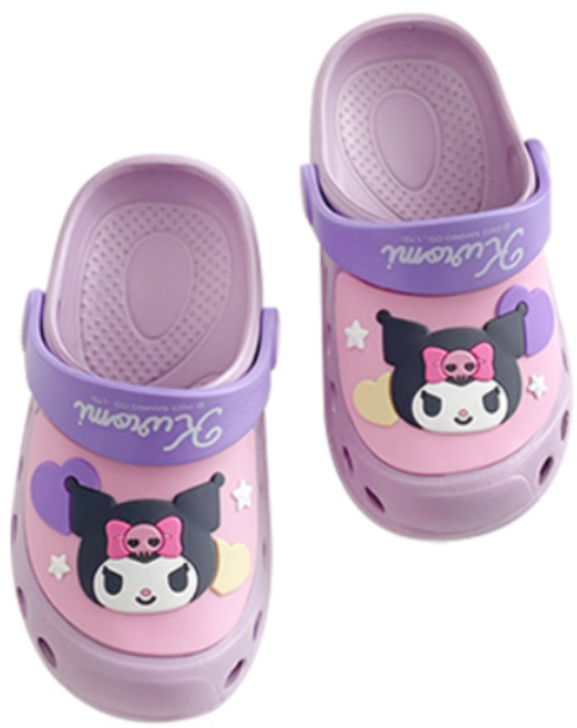 산리오 쿠로미 키즈 EVA 구름 샌들 유아 실내화