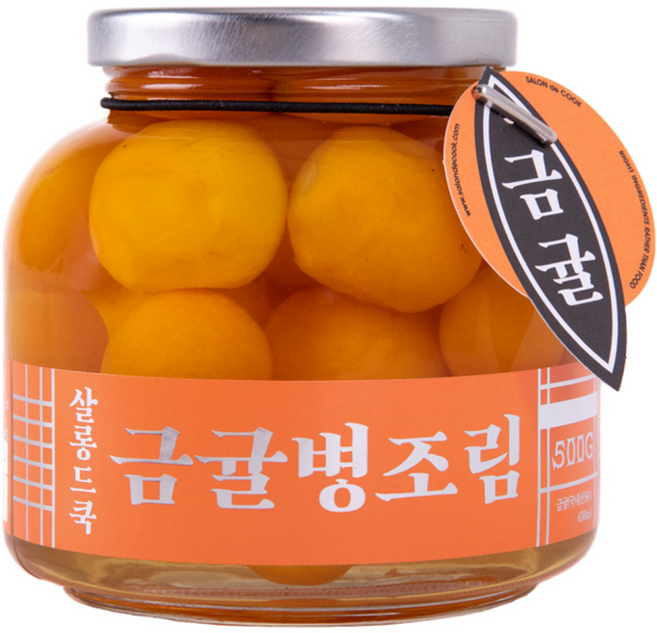 살롱드쿡 낑깡 금귤병조림, 1개, 500g