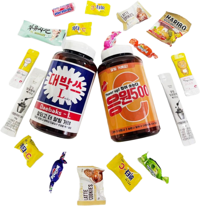 응원 간식 수험생 합격 선물 국가고시 대박쓰 단체 학교 학원 공무원 시험, 1세트
