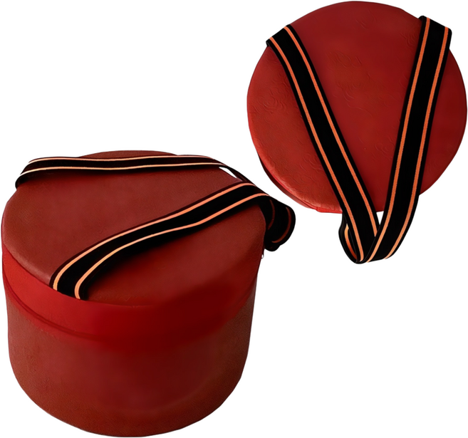 WA 원앙산업 작업방석 농사의자 농사방석 밭일 엉덩이의자 농사용 국내산, 1개, 레드