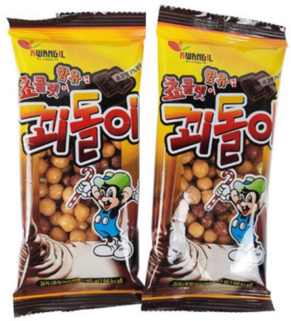 광일제과 꾀돌이, 40g, 40개