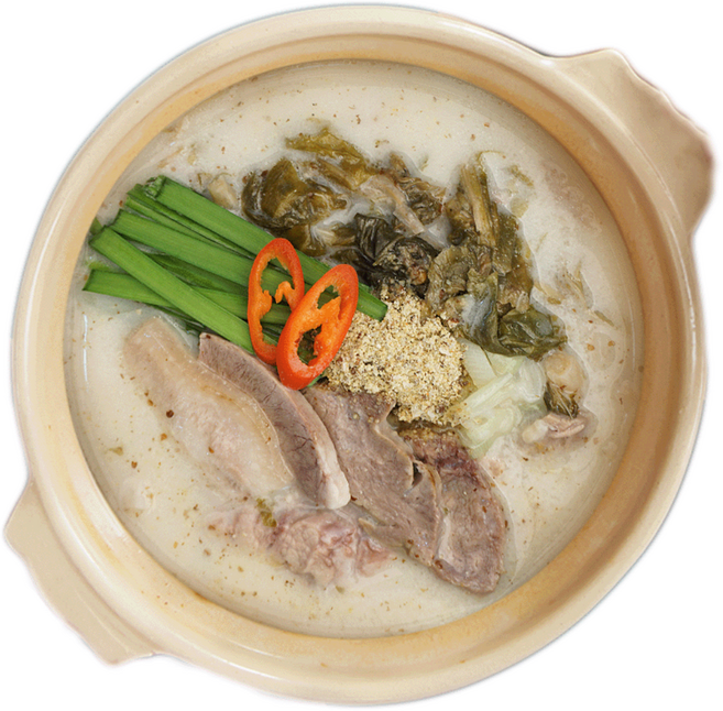 미트타임 고기 듬뿍 시래기 돼지국밥 키트 조리 후 580g, 6개, 220g