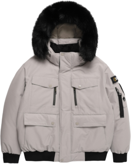 [국내매장판] 내셔널지오그래픽 타루가 퍼 트리밍 후디 다운 점퍼 / 패딩 남성용 겨울 점퍼 24