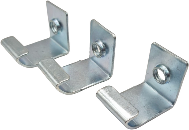 C형강 브라켓 전산볼트용 9.5mm 3/8 3부 10ea, 10개, 3/8(9.5mm), 40mm