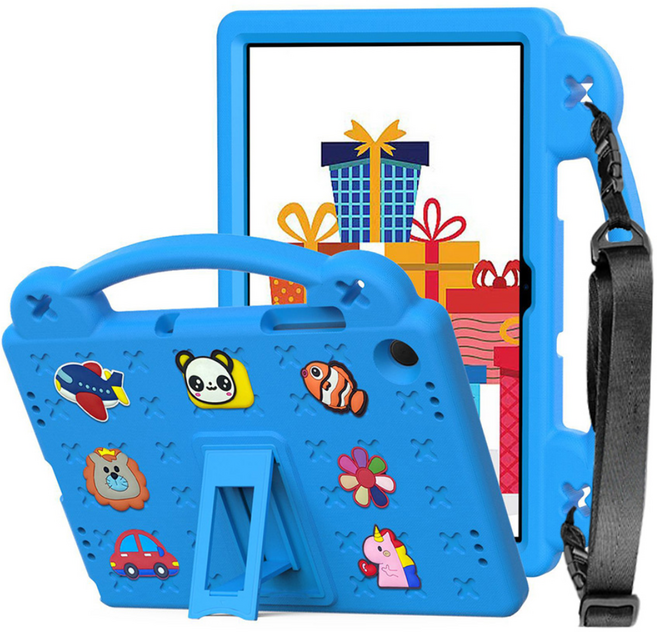 갤럭시탭 아이패드 애니멀비츠 에바폼 케이스, 스카이 블루