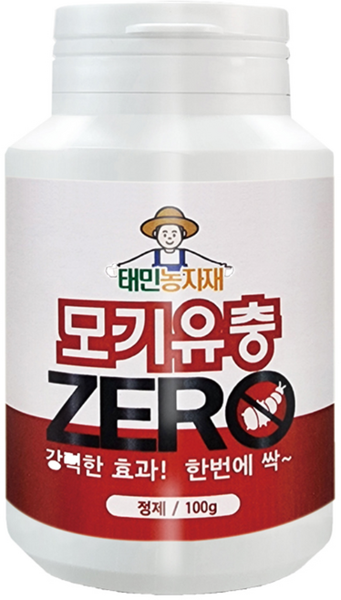 태민농자재 모기유충제로 100g 모기 유충 장구벌레 퇴치제 정화조 변기 투척 살충제 약, 1세트, 1개입