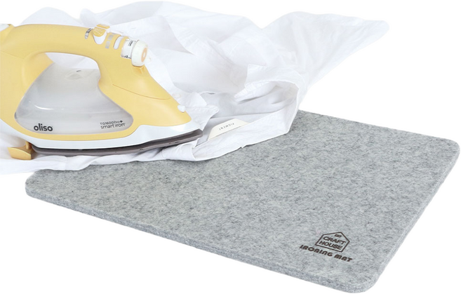 패션스타트 간편 양모 울 다림판 아이론 매트 다리미판 패드