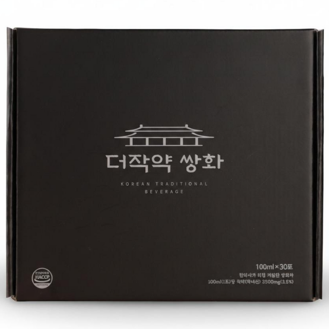 더작약 쌍화 - 한약사가 개발한 쌍화차 건강 선물세트 감기 몸살 피로회복, 100ml, 30개입, 1박스