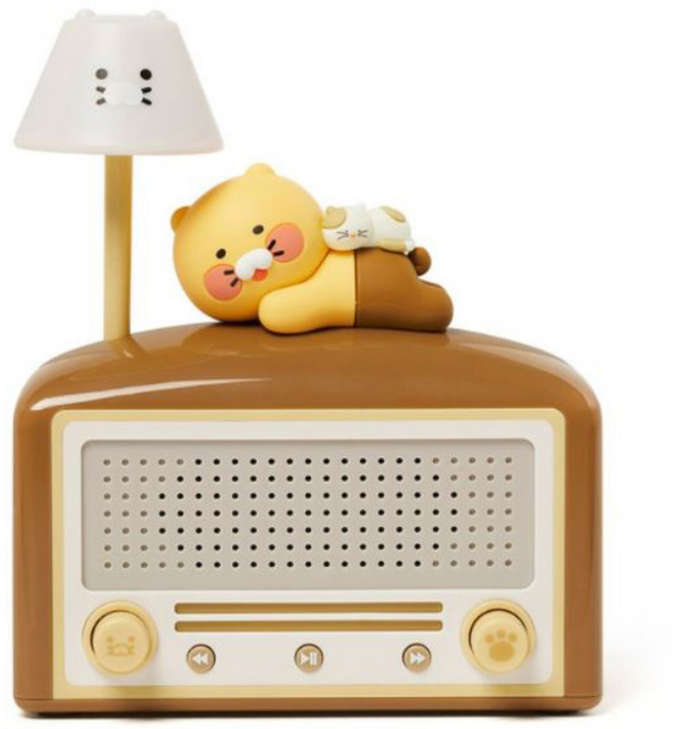 카카오프렌즈 춘식이 미니무드등 블루투스 무선 스피커 집들이 선물 캠핑용품, 단품, 단품