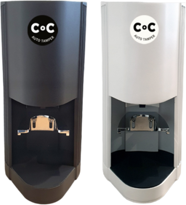 COC 오토 탬퍼(원두 자동 탬핑기) 전동템퍼, 화이트