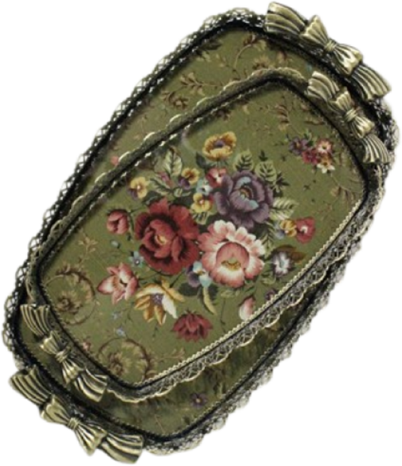 뉴리본 직타원쟁반 신주 2종택1 (대 중), 주석