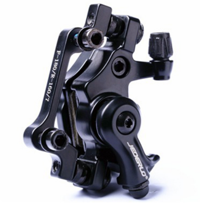 JERDELO 기계식 브레이크 캘리퍼 패드포함, 앞캘리퍼, 1개