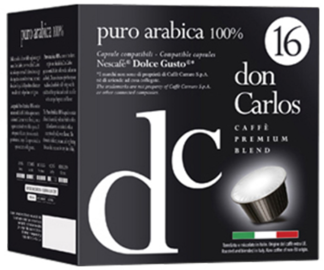 돈카를로스 돌체구스토 호환 캡슐 커피 푸로아라비카 16개입, 7g, 1개