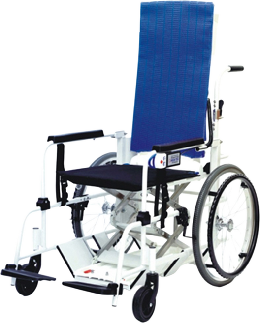 엄마손휠체어 아쿠아3600 전동식리프트 휠체어, 식탁+변기추가, 1개