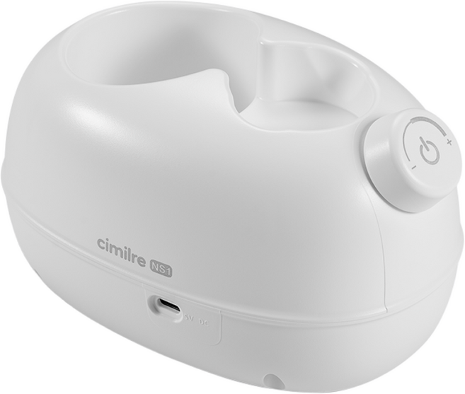 시밀레 NS1 아기 콧물흡입기 휴대용 저소음, 1세트, NS1 콧물흡입기