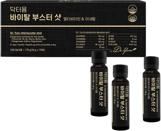 닥터윰 바이탈 부스터 샷, 7개, 25g