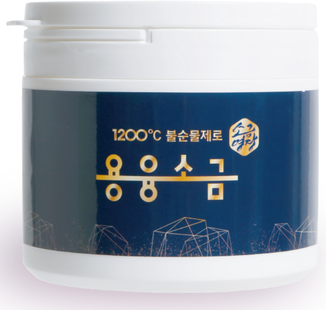 프리미엄 용융소금 1200도 융융 고급 소금명장 미네랄 장청소 국내산, 500g, 1개