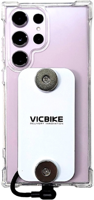 VICBIKE 배달대행 탱크케이블 충전패드 케이스 갤럭시Z 플립3 플립4 폴드3 폴드4 폴드5 퀵 오토바이 자석거치대 딱판 찍판