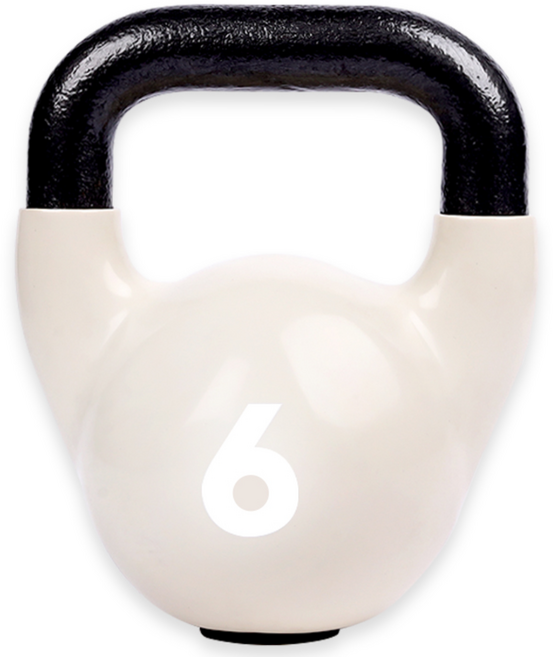 렉스파 케틀벨 6kg 아령 덤벨 코어운동/근력 강화/YA-1460, 1개, 단품없음