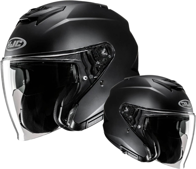 HJC홍진 i31 오픈페이스 헬멧, 무광블랙