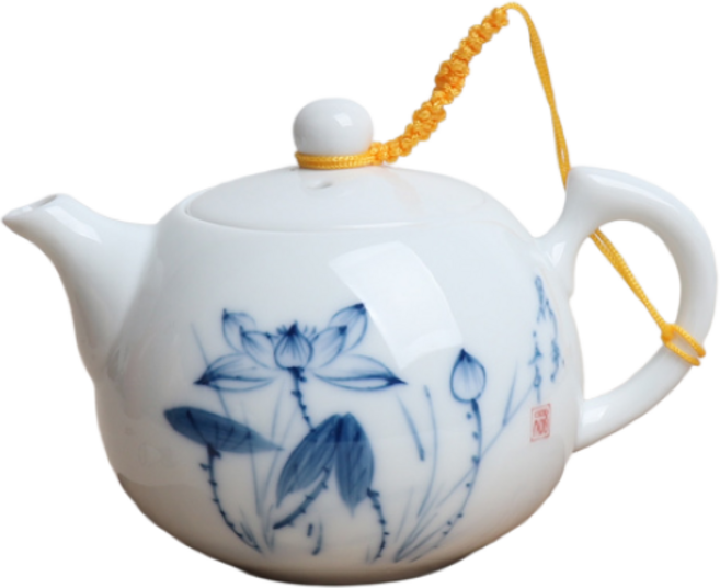 고급 연화문 다관