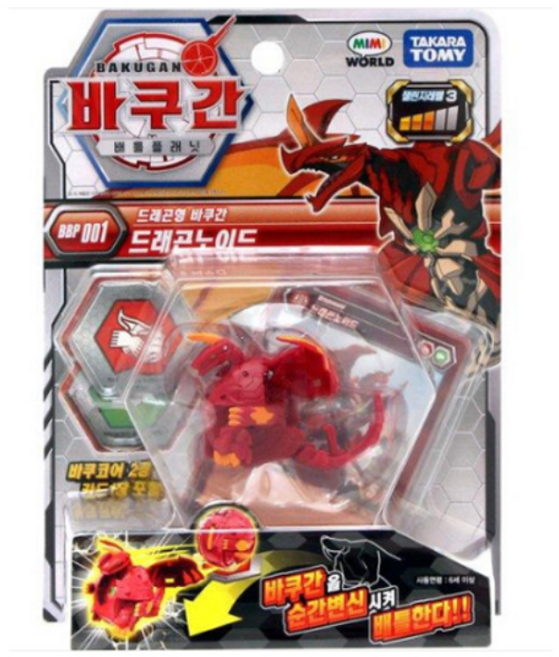 미미월드 바쿠간 드래곤노이드 - 드래곤형 바쿠간 BBP-001, 1개
