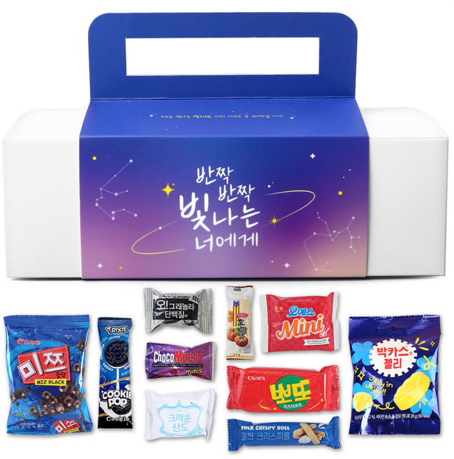 한봄 시험간식 수능 단체 간식꾸러미 합격 기원 만원 선물, 1세트, 3호 단백질바+빈츠+박카스젤리